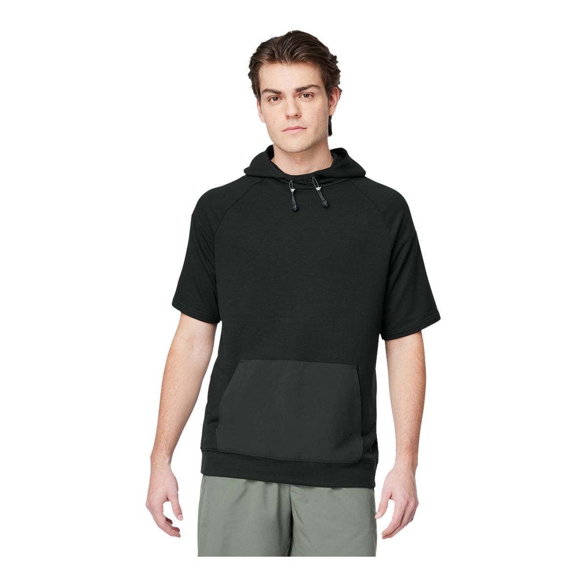 FWD Men's Free Terry Pullover Short Sleeve Hoodie