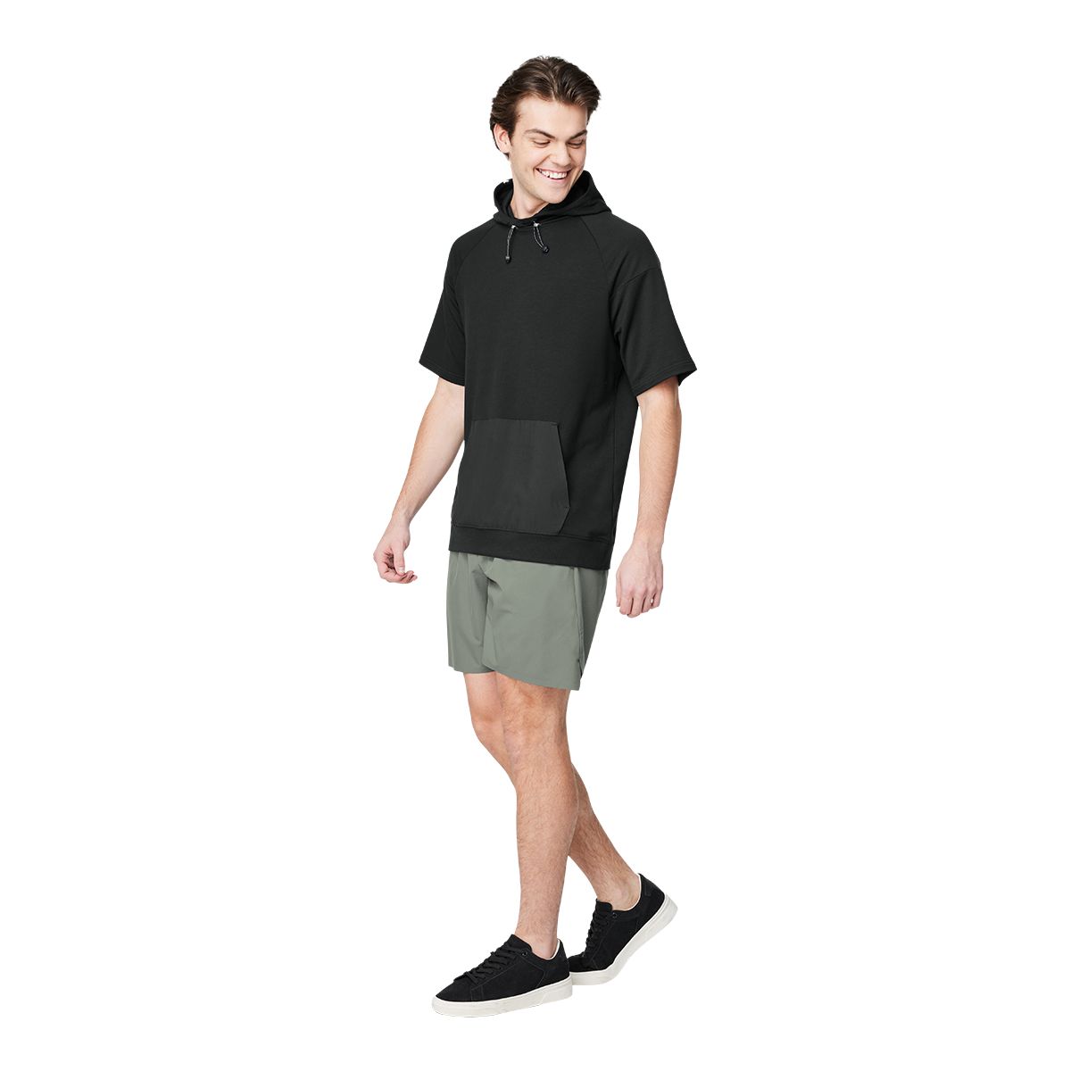 FWD Men's Free FWD Terry Pullover Short Sleeve Hoodie