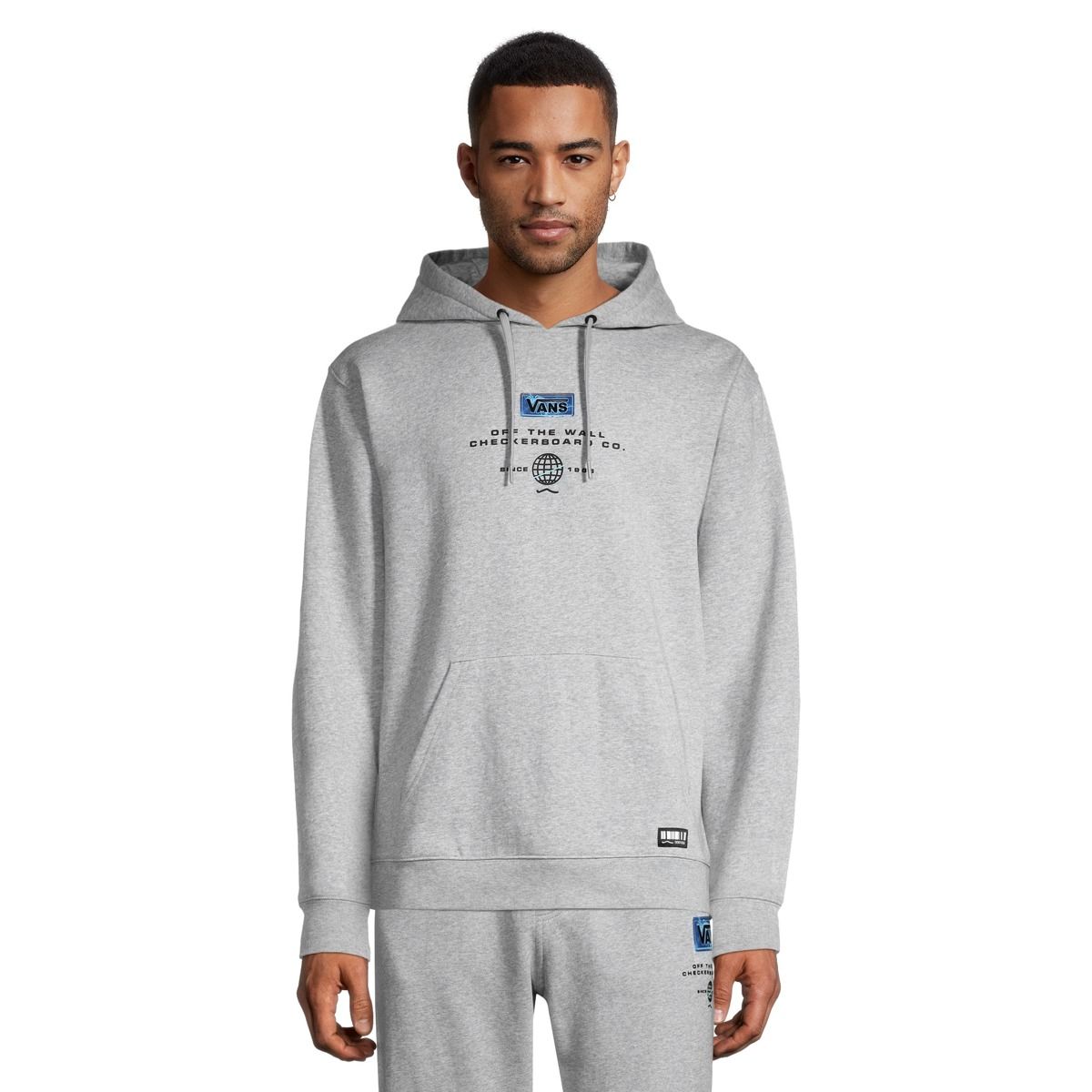 Dark grey hotsell vans hoodie