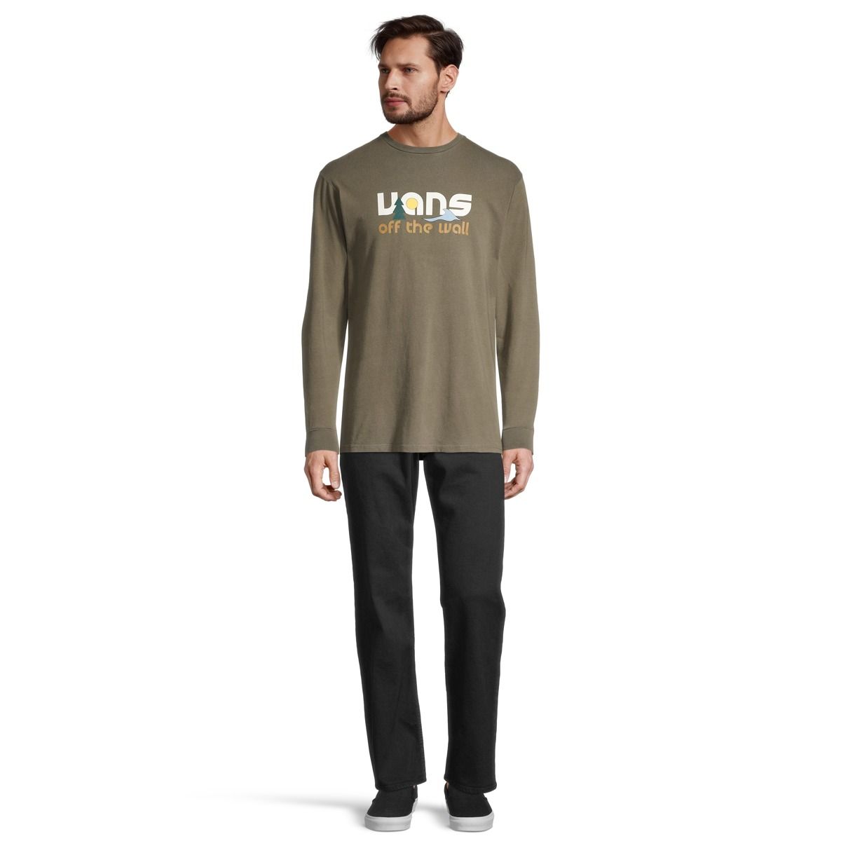 Vans Men's Coastal Vintage Long Sleeve Shirt