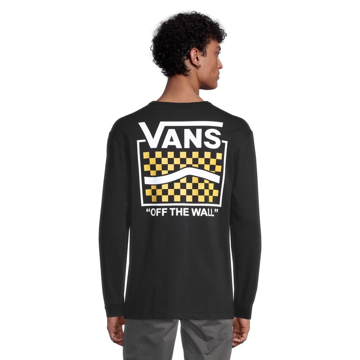 Vans Men's Off The Wall Sidestripe Box Long Sleeve Shirt