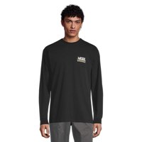 Vans Men's Off The Wall Sidestripe Box Long Sleeve Shirt Front_Flat