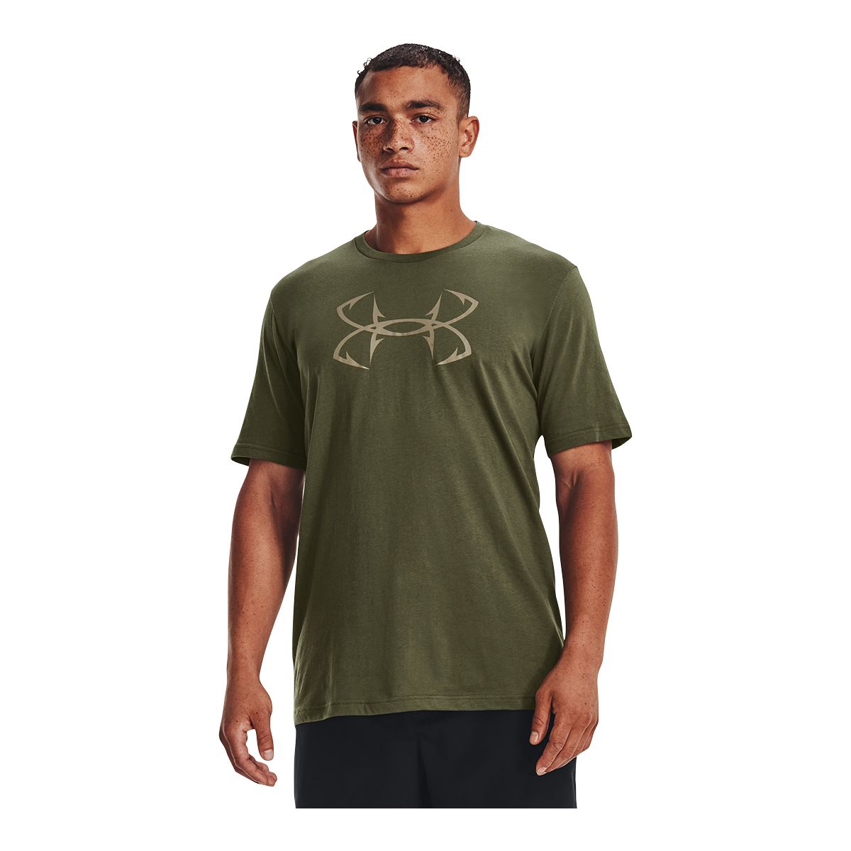 Under Armour Youth Fish Hook Short Sleeve T-Shirt Charged Cotton