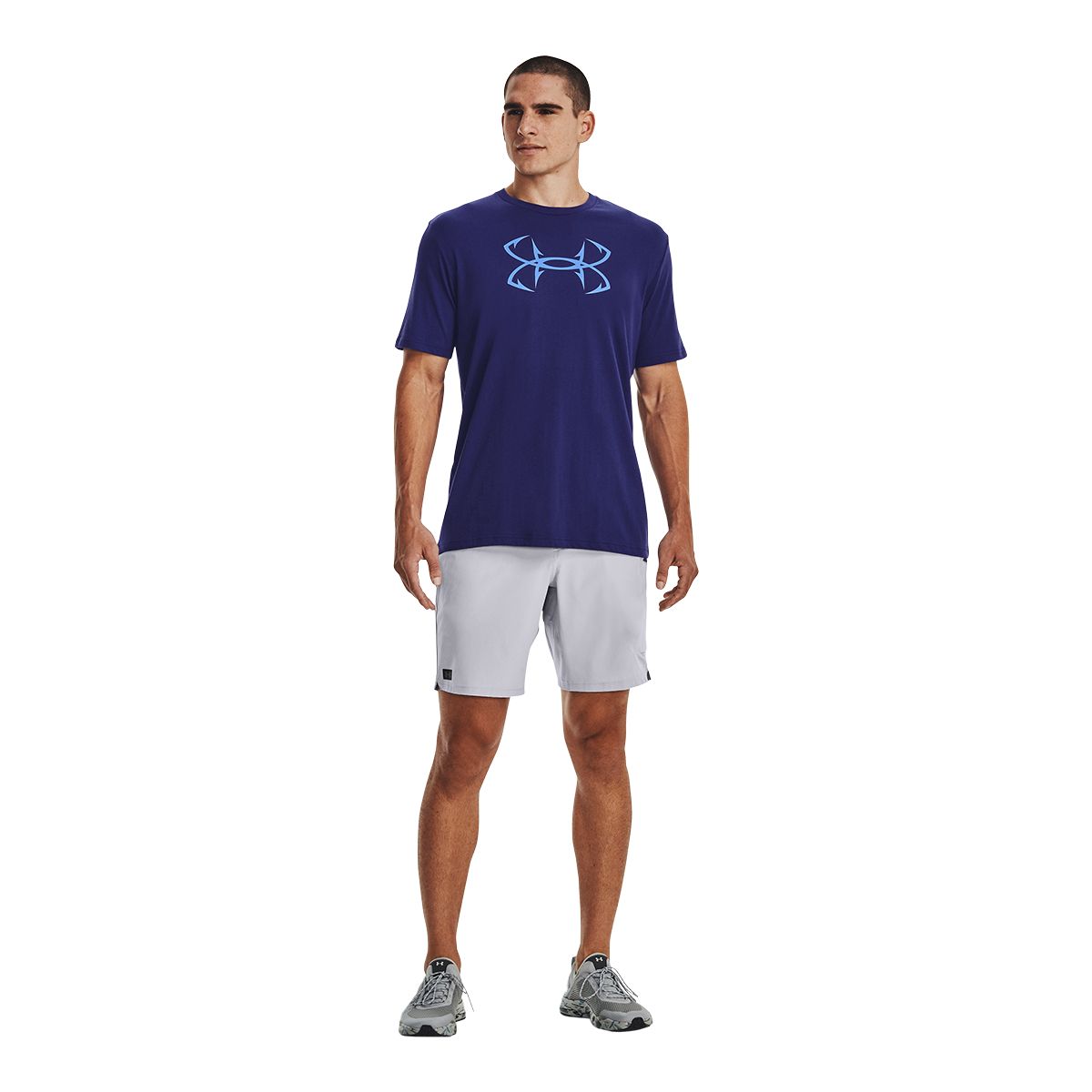 Under Armour Men's Fish Hook Logo T Shirt