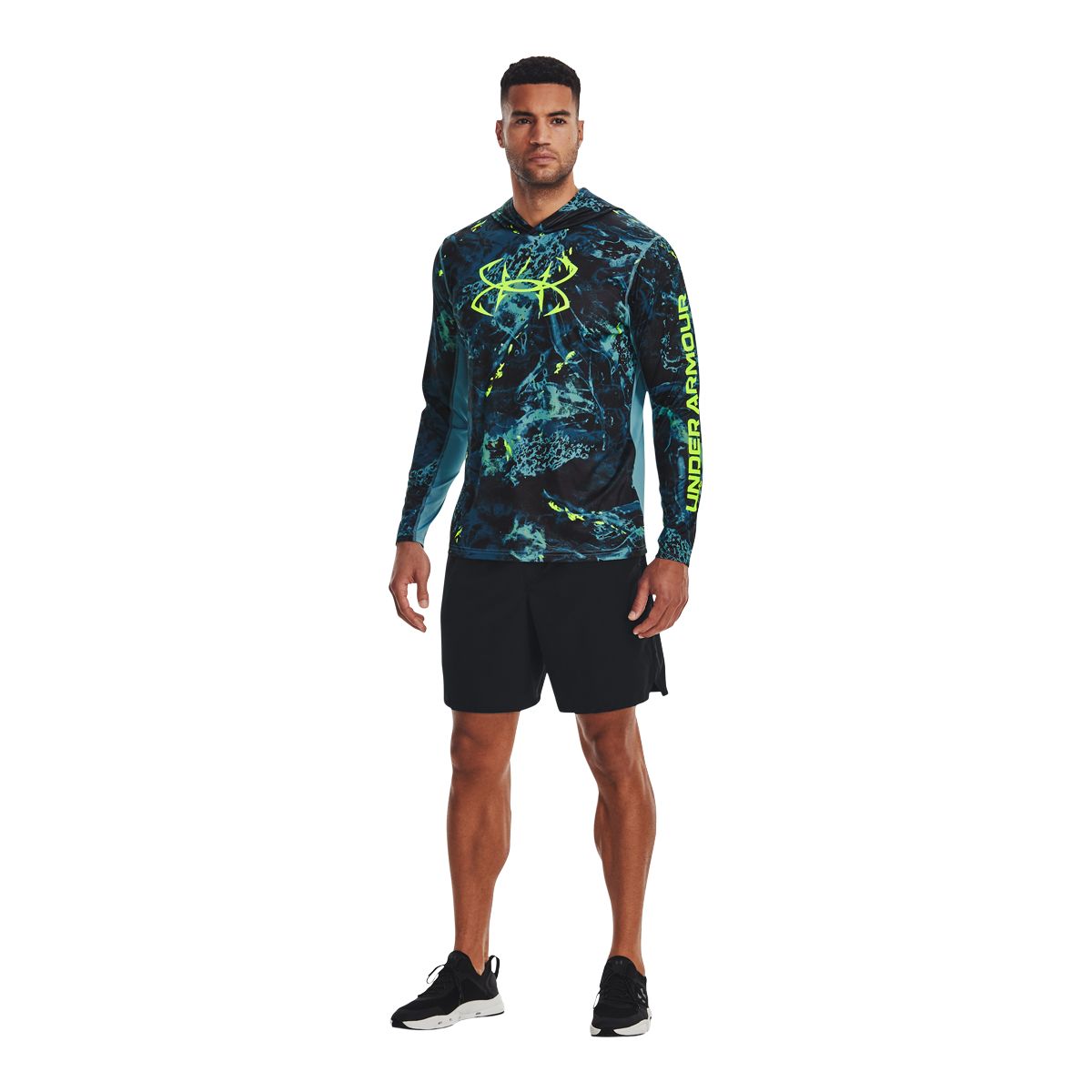 Under Armour Men's Iso-Chill Shorebreak Camo Hoodie
