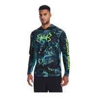 Under Armour Men's Iso-Chill Shorebreak Camo Hoodie Front_Angled_Left