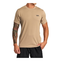 RVCA Sport Men's Sport Vent T Shirt Front_Flat