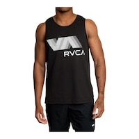 RVCA Sport Men's VA RVCA Blur Tank Front_Flat