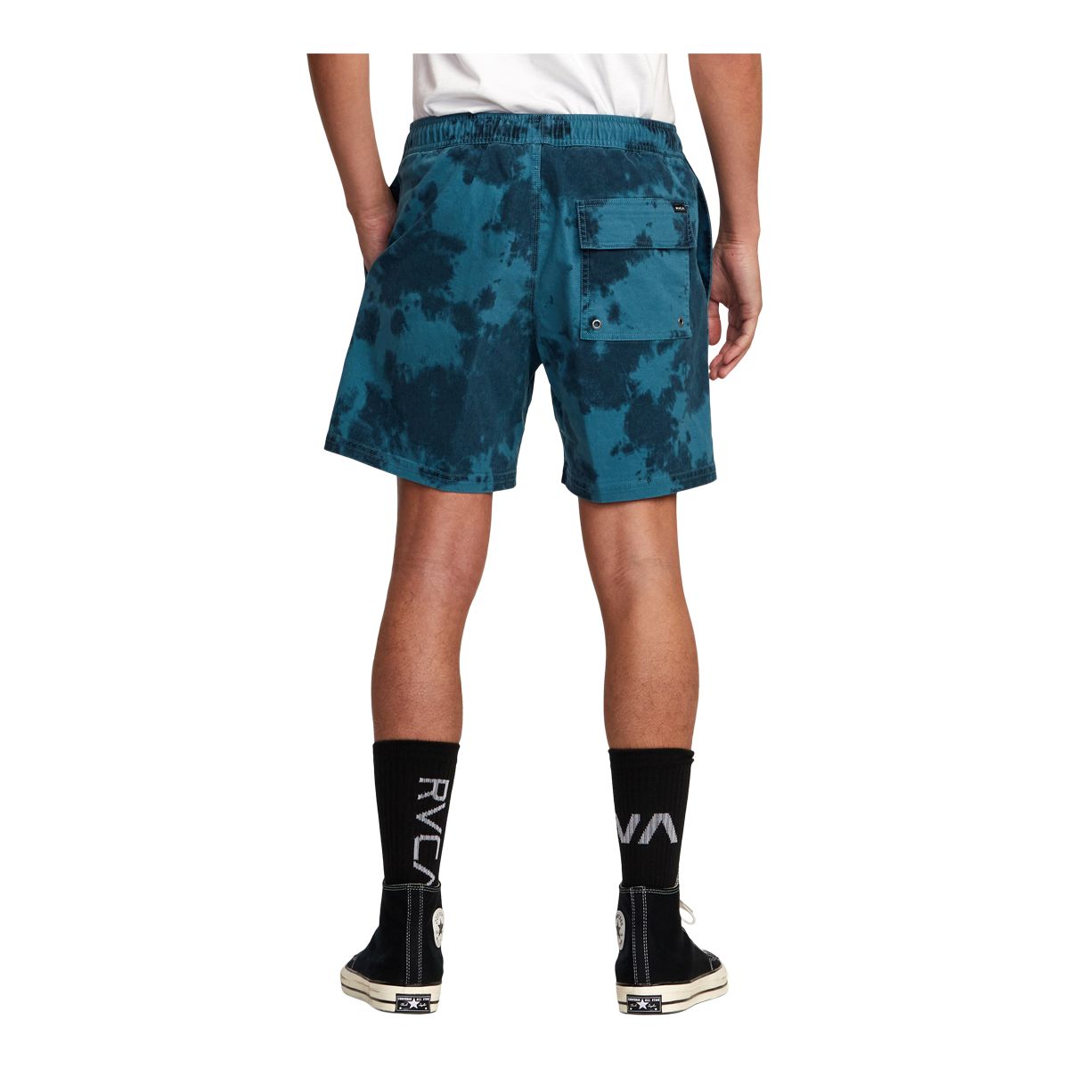 RVCA Men's Escape Elastic Print Shorts
