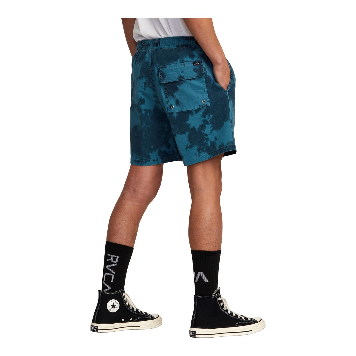 RVCA Men's Escape Elastic Print Shorts