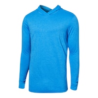 Saxx Men's Droptemp Cooling Hoodie Front_Three_Fourths_Angled_Left