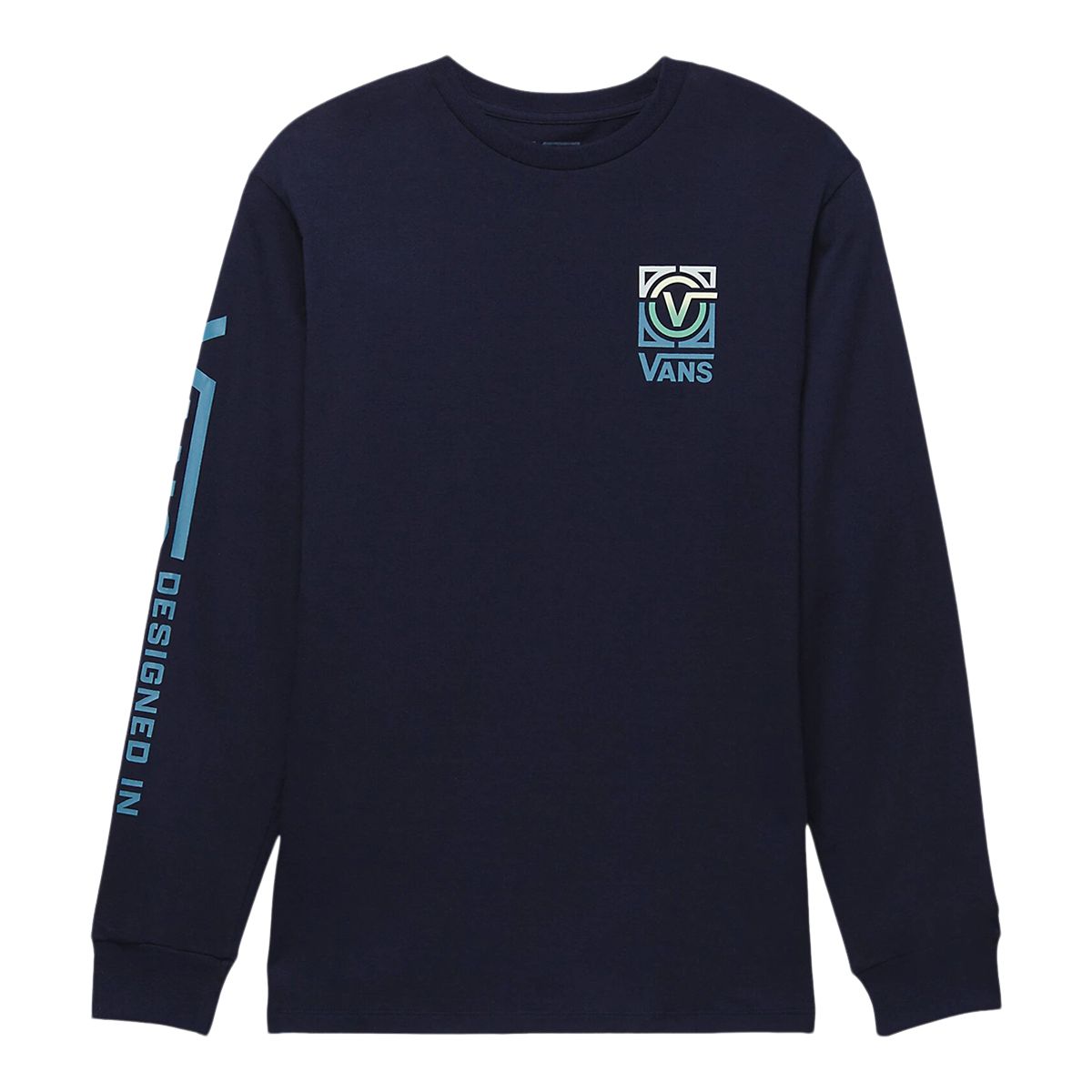 Vans Men's Veesta Long Sleeve Cotton T-Shirt