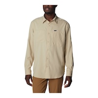 Columbia Men's Silver Ridge Utility Shirt Front_Flat