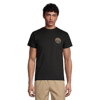 Quiksilver Men's Summit Sunset T-Shirt Front_Flat