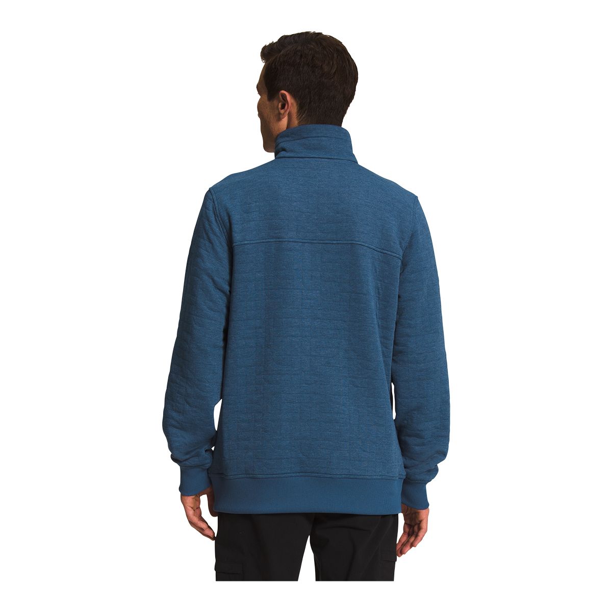 The North Face Men's Longs Peak Quilted 1/4 Zip Long Sleeve Top