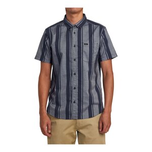 RVCA Men's That'll Do Stretch Stripe Shirt