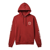 Brixton Men's Crest Pullover Hoodie Front_Flat