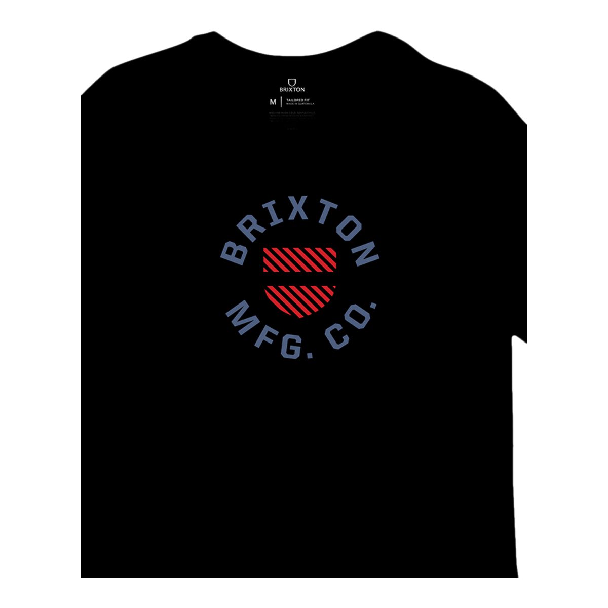 Brixton Men's Crest Shield T Shirt