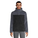 Ripzone Men's Woolly Sherpa Pullover Top Front_Flat