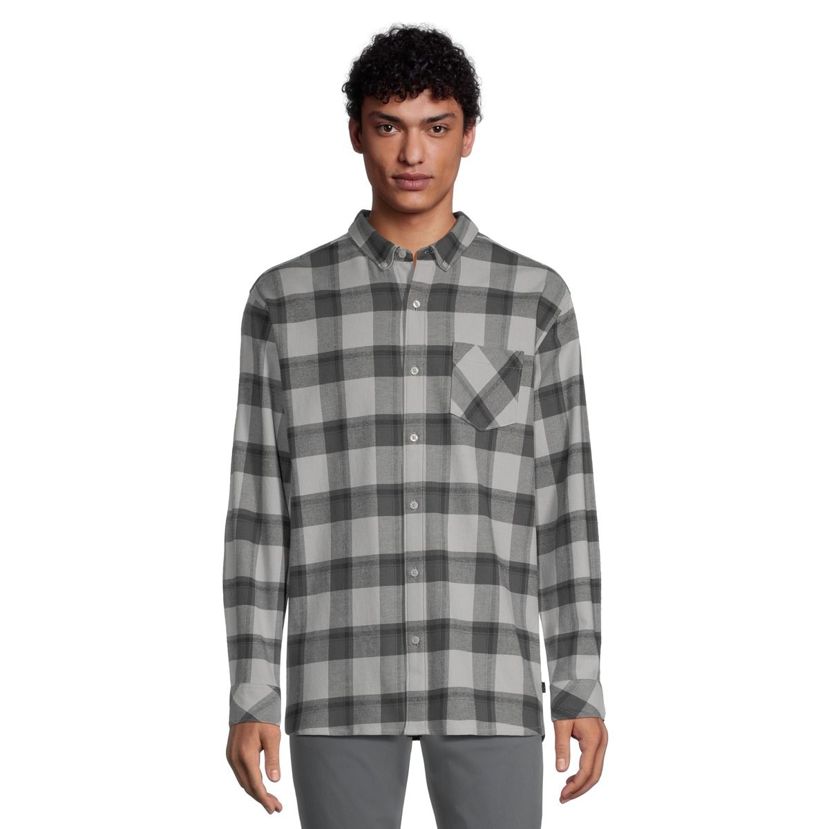 Ripzone Men's Divide Flannel Long Sleeve Shirt
