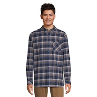 Ripzone Men's Divide Long-Sleeve Flannel Shirt Front_Flat