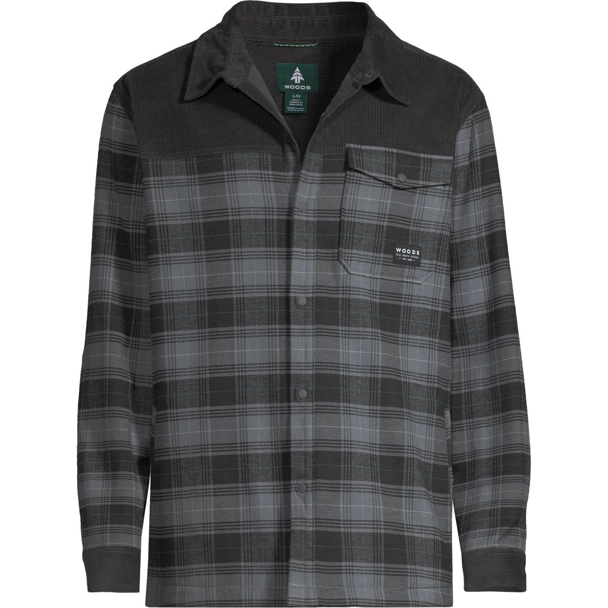 Woods Men's Foley Heritage Plaid Shacket