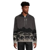 Woods Men's Blakiston II Mountain Quarter Zip Sweater Front_Flat