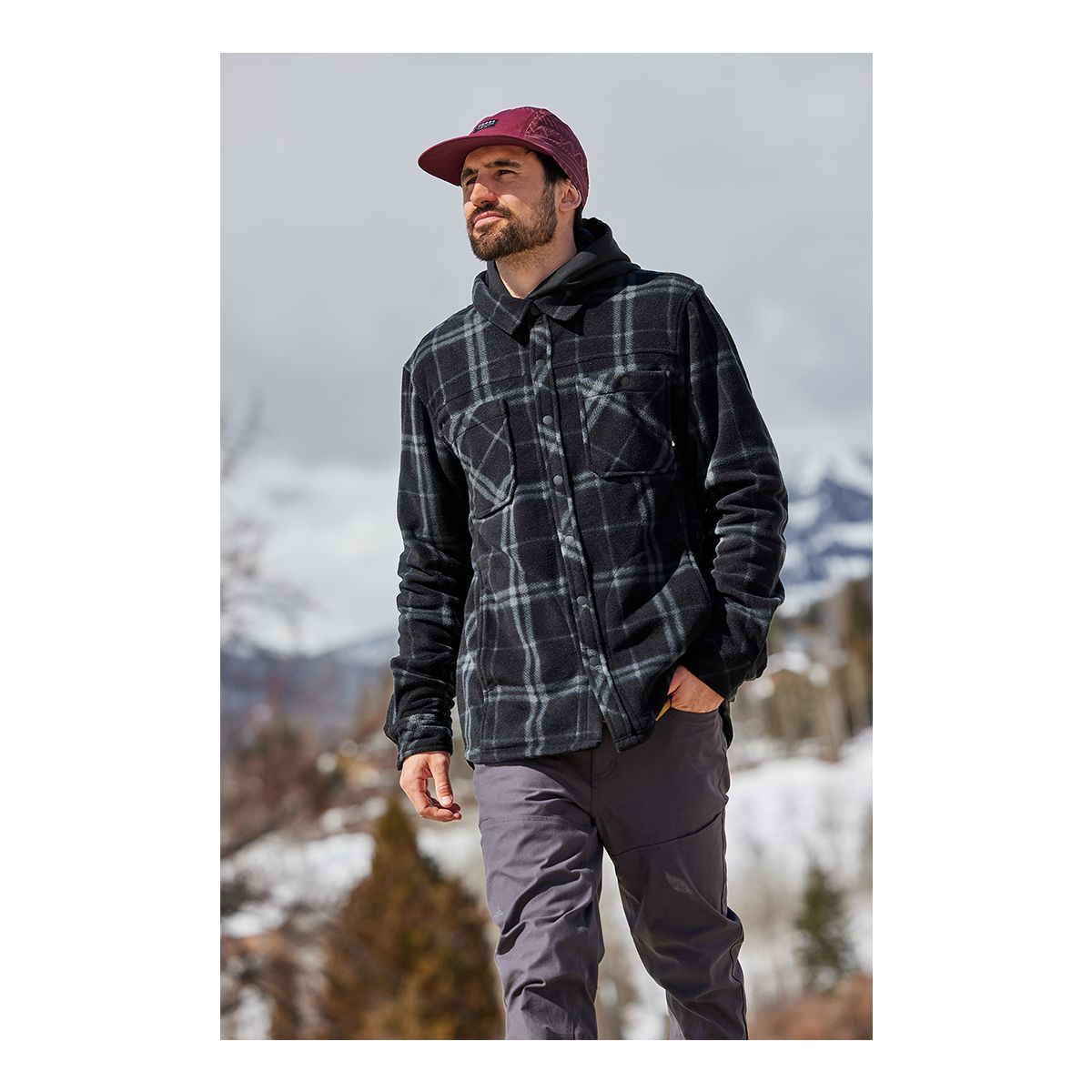 Woods™ Men's Hasler Fleece Button-Up Shirt