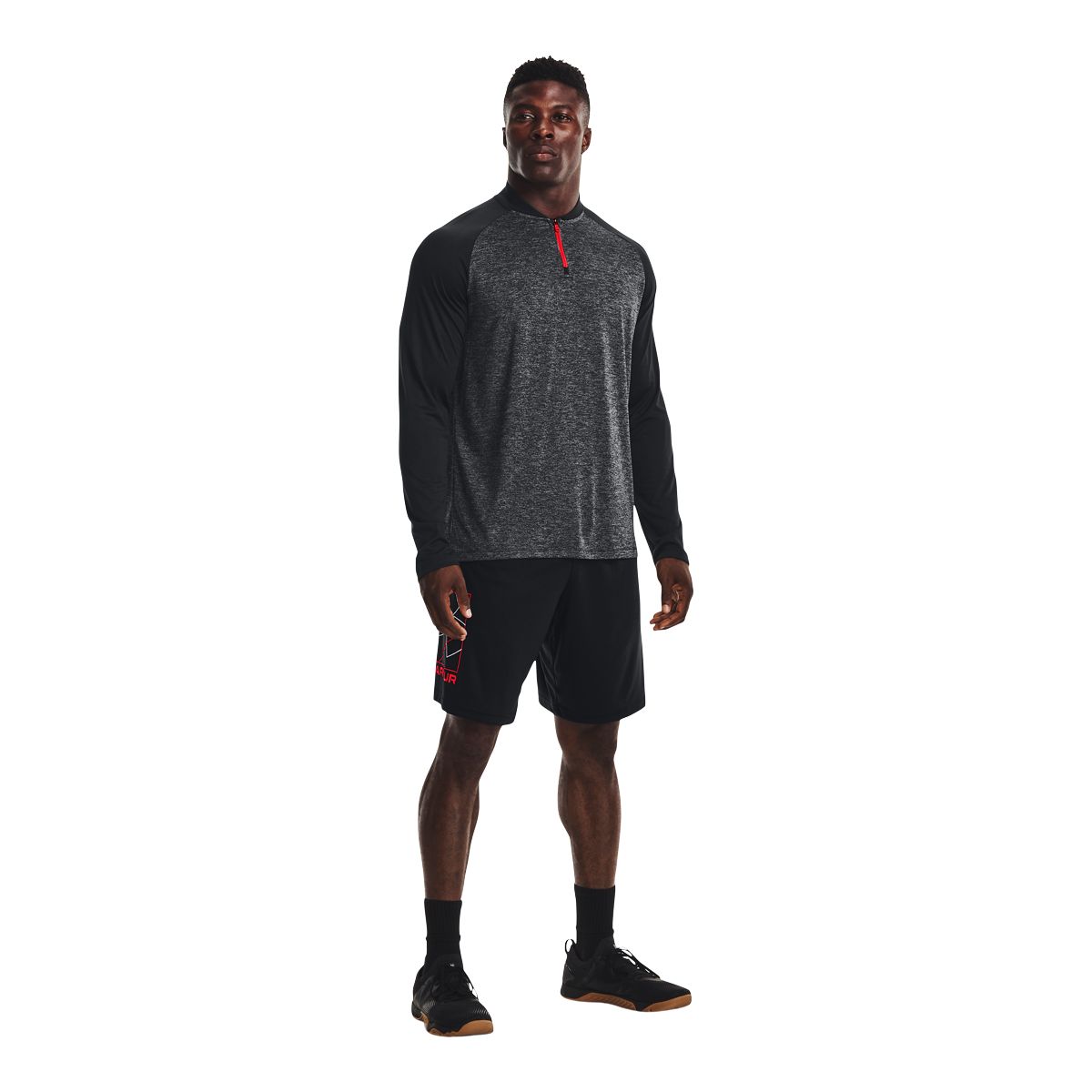 Under Armour Men's Tech 2.0 Novelty 1/4 Zip Long Sleeve Top