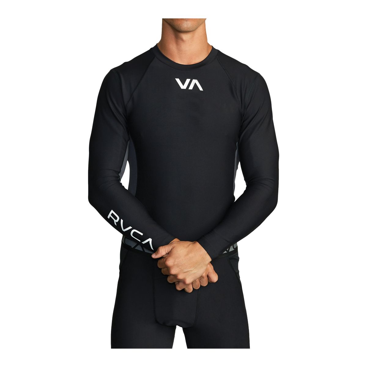 Image of Rvca Sport Men's Compression Long Sleeve Shirt