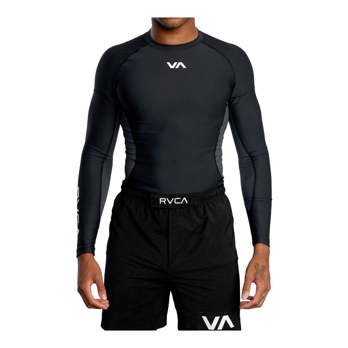 RVCA Sport Men's Compression Long Sleeve Shirt