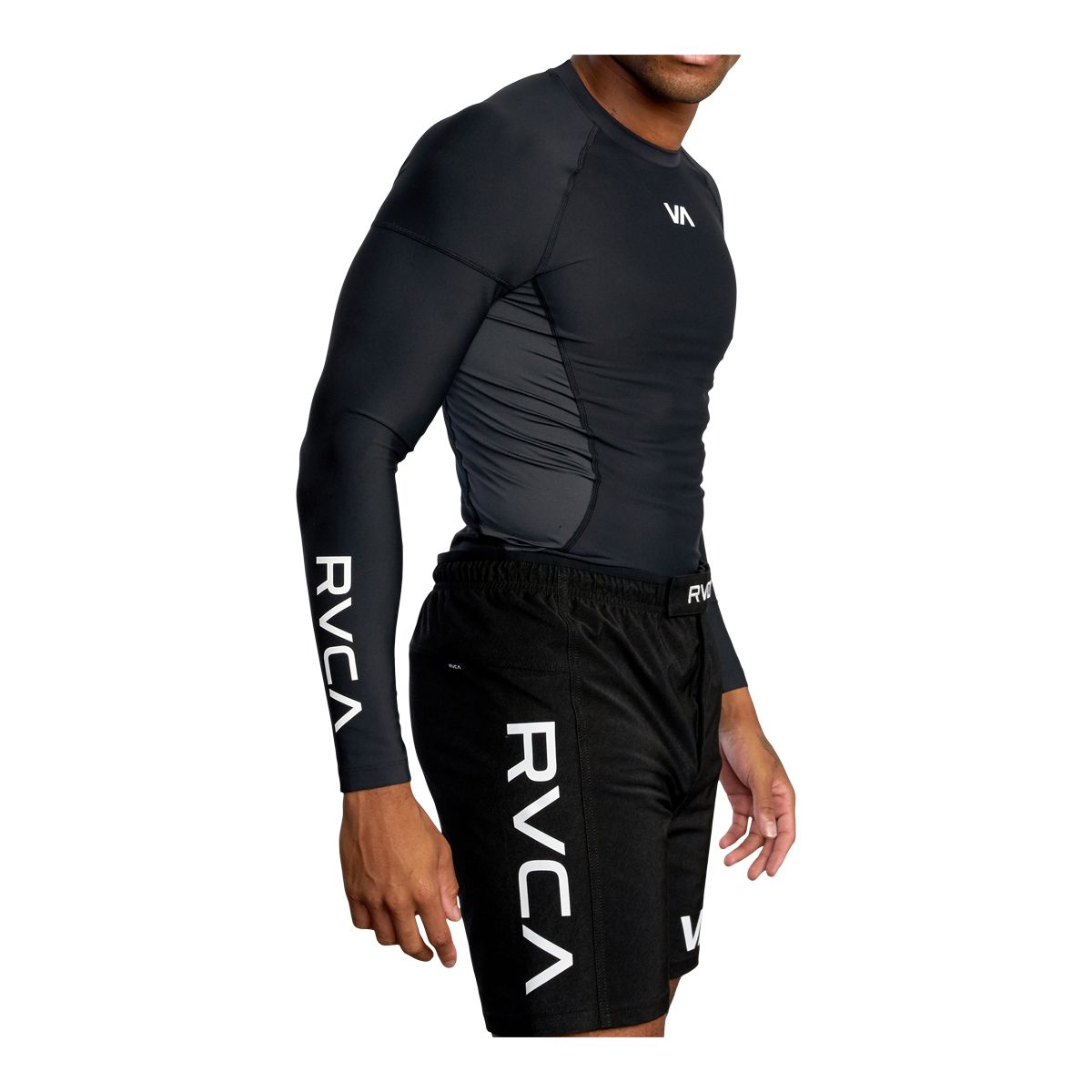 RVCA Sport Men's Compression Long Sleeve Shirt
