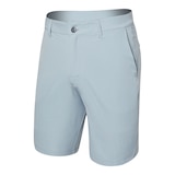 Saxx Men's Go To Town 2N1 9 Inch Hybrid Shorts Front_Three_Fourths_Angled_Left