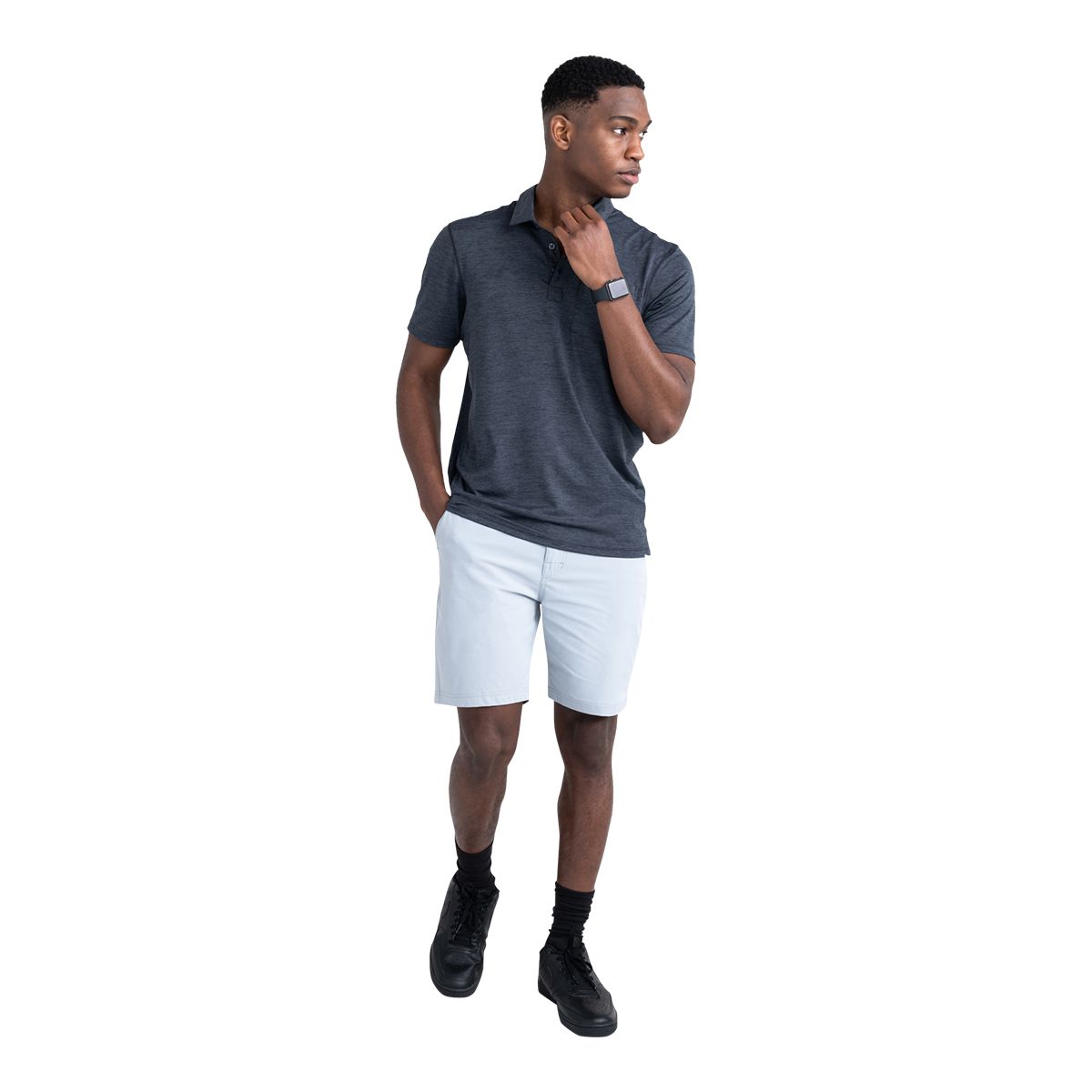 Saxx Men's Go To Town 2N1 9 Inch Hybrid Shorts