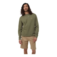 Tentree Men's TreeFleece Classic Sweatshirt Front_Flat