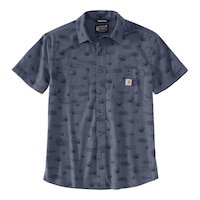 Carhartt Men's Rugged Flex Lightweight T Shirt Front_Flat