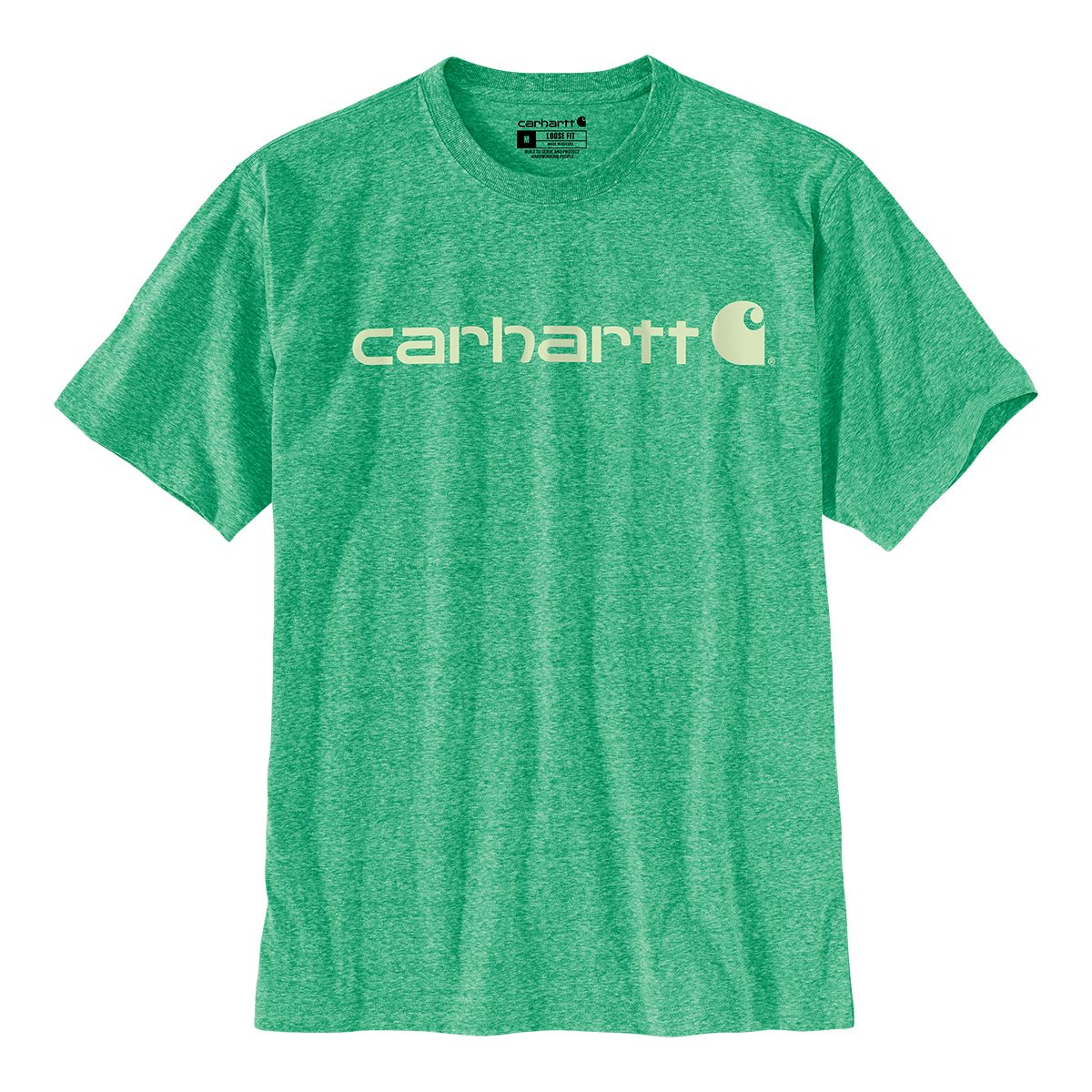 Carhartt Men's Heavyweight Logo Graphic T Shirt