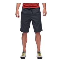 Black Diamond Men's Notion Shorts Front_Flat