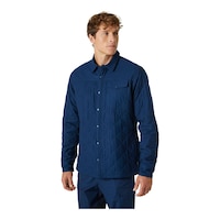 Helly Hansen Men's Isfjord Shacket Front_Three_Fourths_Angled_Left