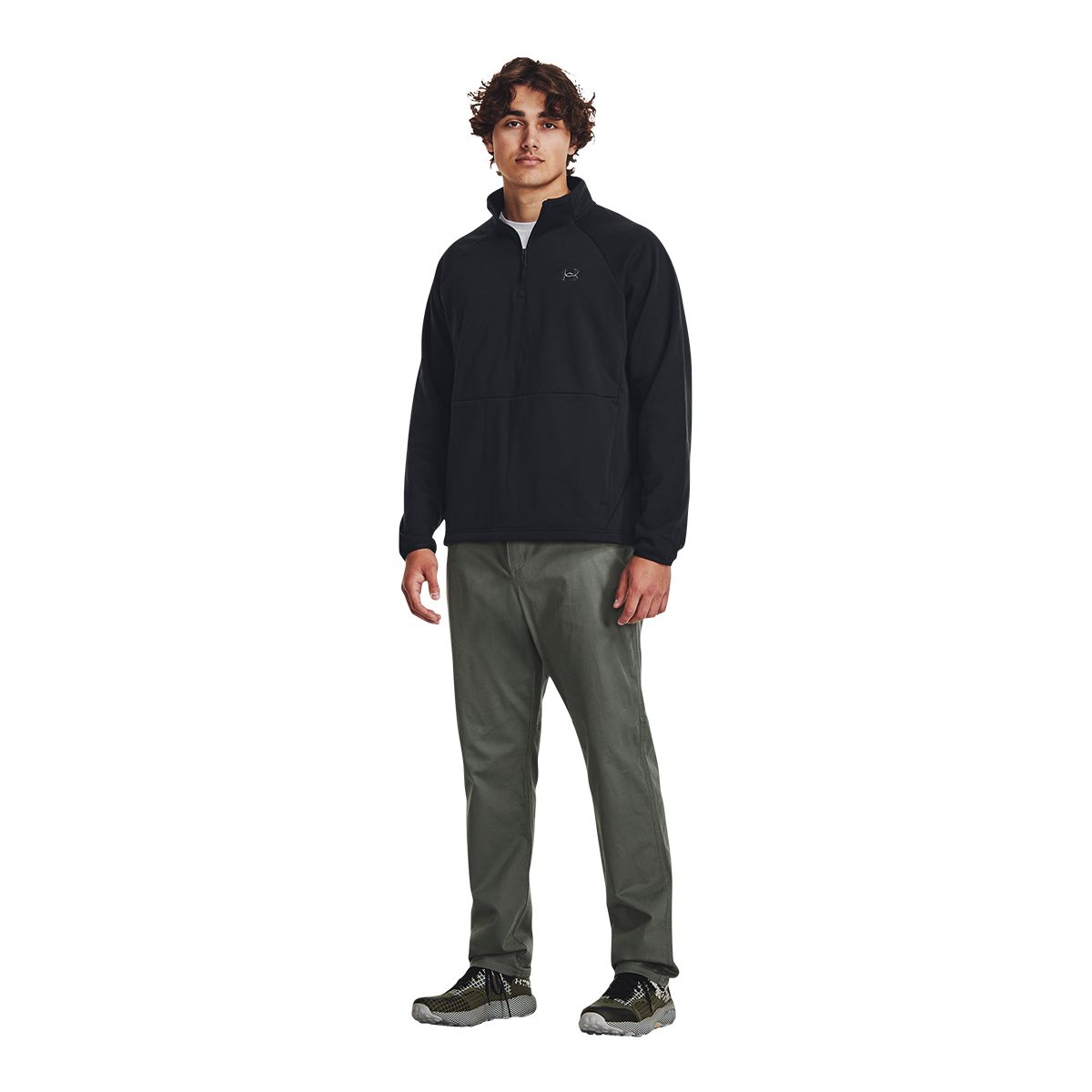 Under Armour Men's Twill Specialist 1/4 Zip Pullover | SportChek Under Armour Men's Twill Specialist 1/4 Zip Pullover | SportChek