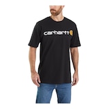 Carhartt Men's Logo Graphic T-Shirt Front_Angled_Right