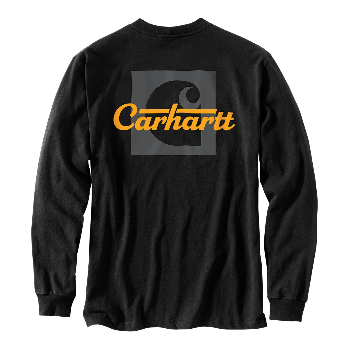 Carhartt Men's Heavyweight Pocket Script T Shirt