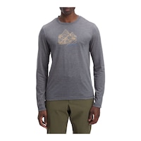 McKINLEY Men's Harino Long Sleeve T-Shirt Front_Flat