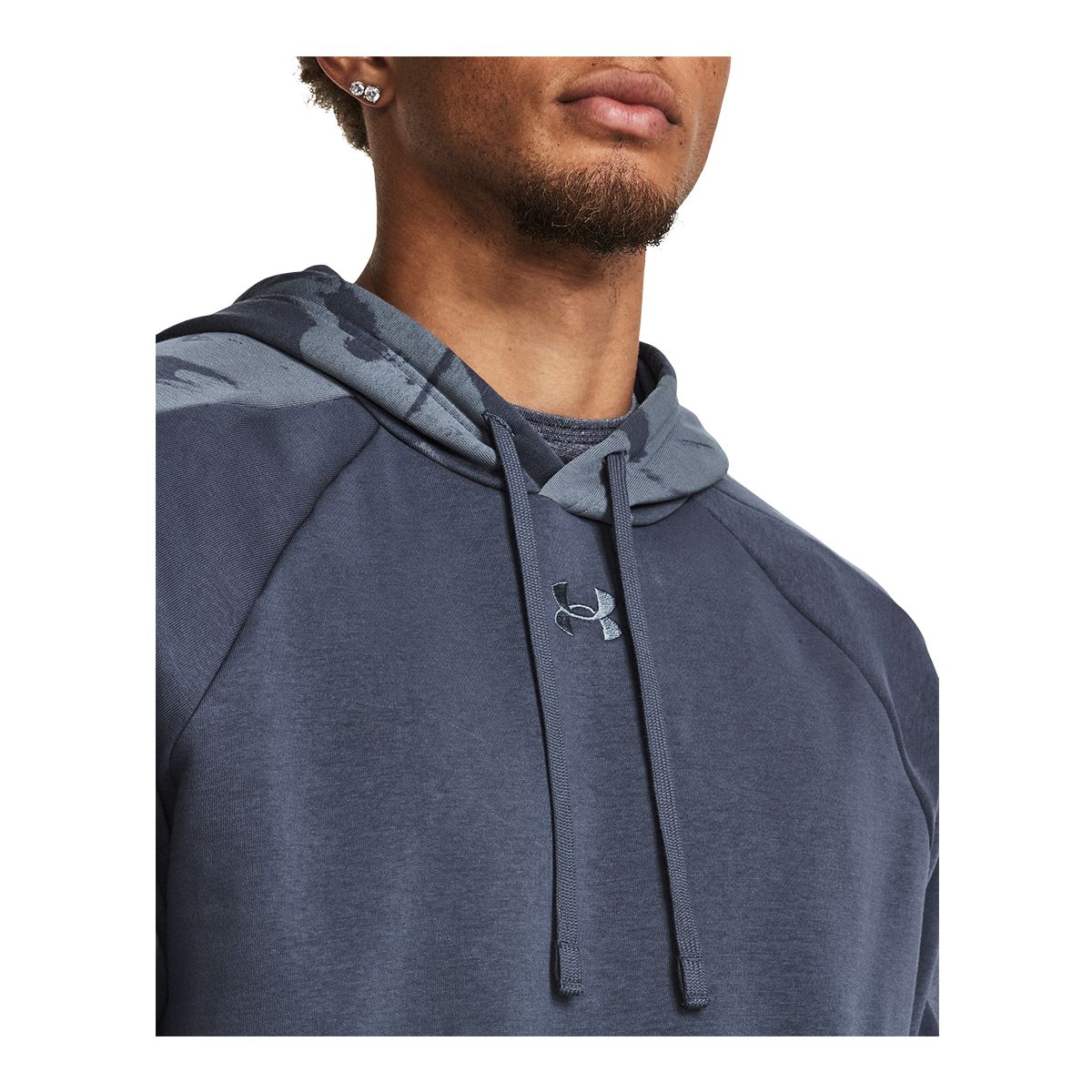 Under Armour Men's Rival Camo Blocked Hoodie