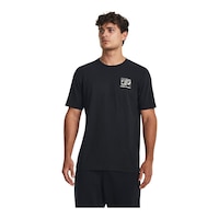 Under Armour Men's Outdoor Tear Grid T Shirt Front_Flat