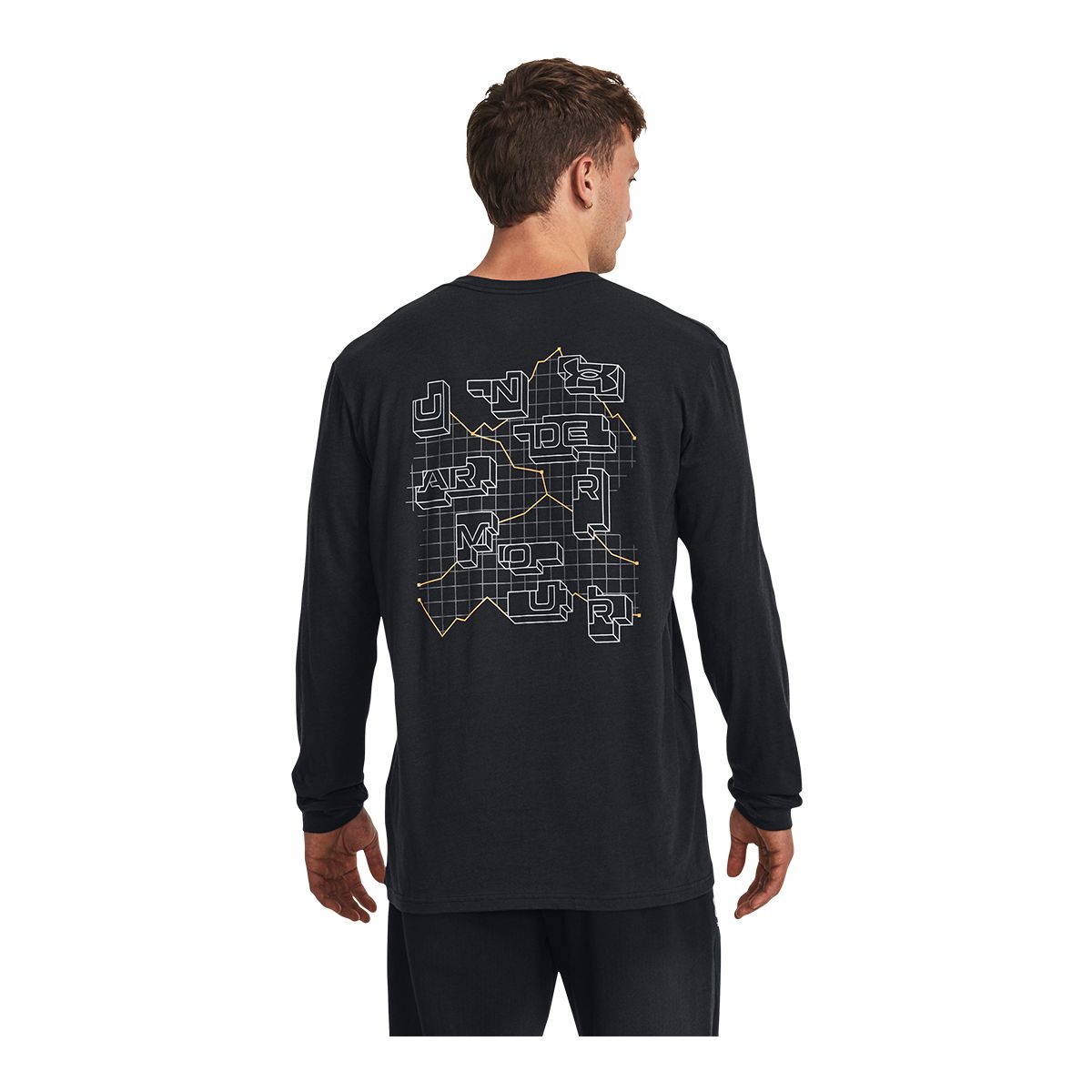 Under Armour Men's Outdoor Grid Long Sleeve T Shirt