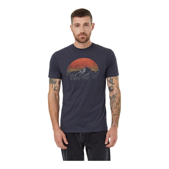 tentree Men's Vintage Sunset T Shirt