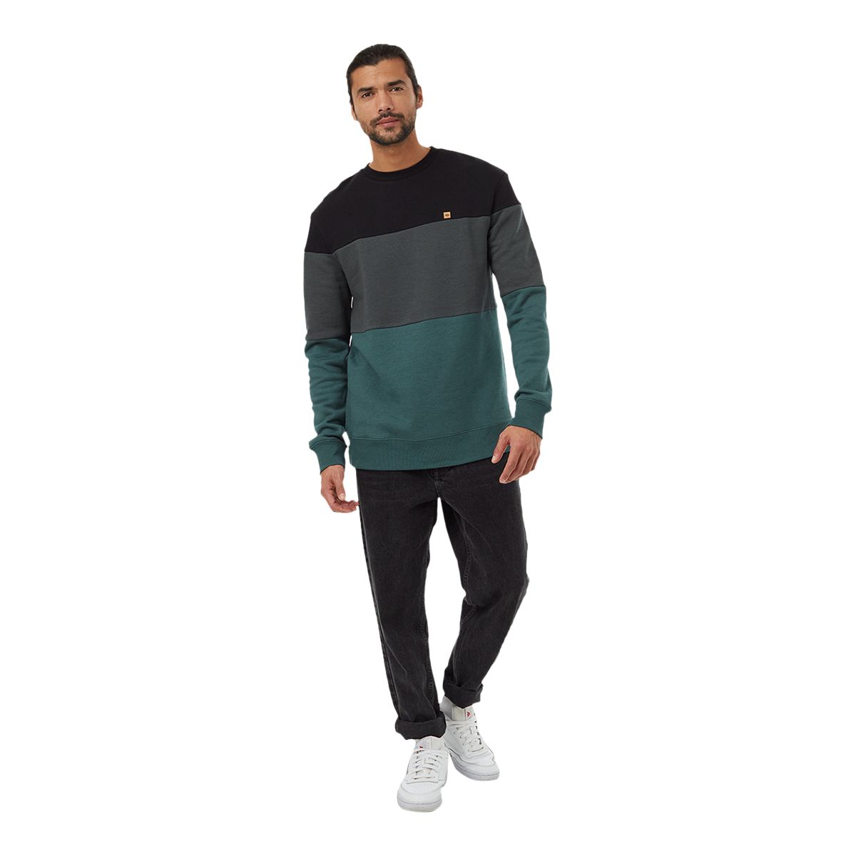 Tentree Men's TreeFleece Blocked Classic Sweatshirt