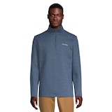 Columbia Men's Great Hart Mountain™ III 1/2 Zip Top Front_Flat