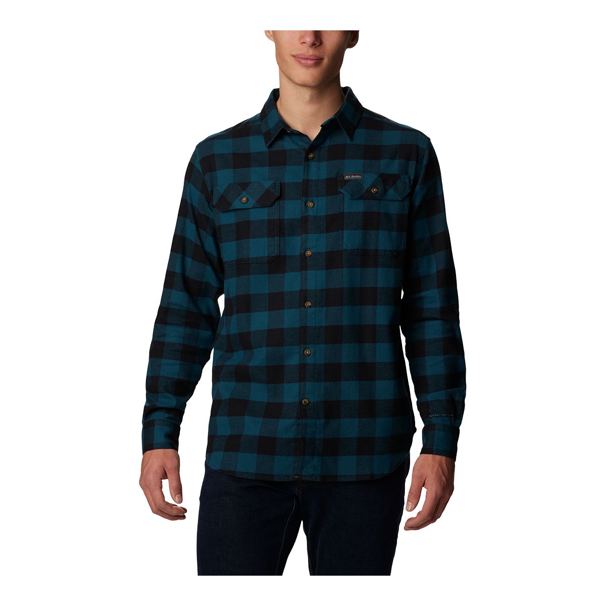 Lids Dallas Cowboys Columbia Flare Gun Flannel Button-Up Shirt